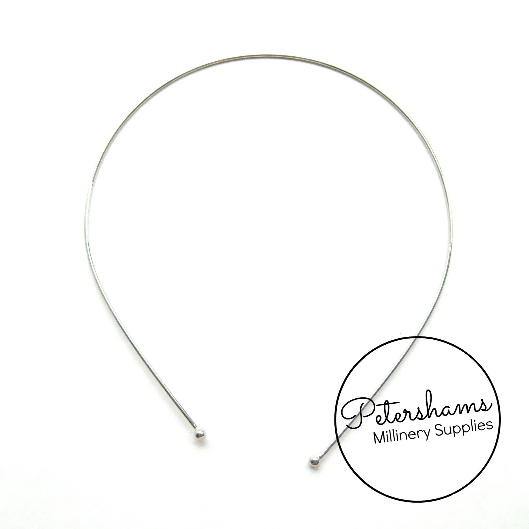 1.5mm Thin Metal Tiara Headbands - Silver or Gold