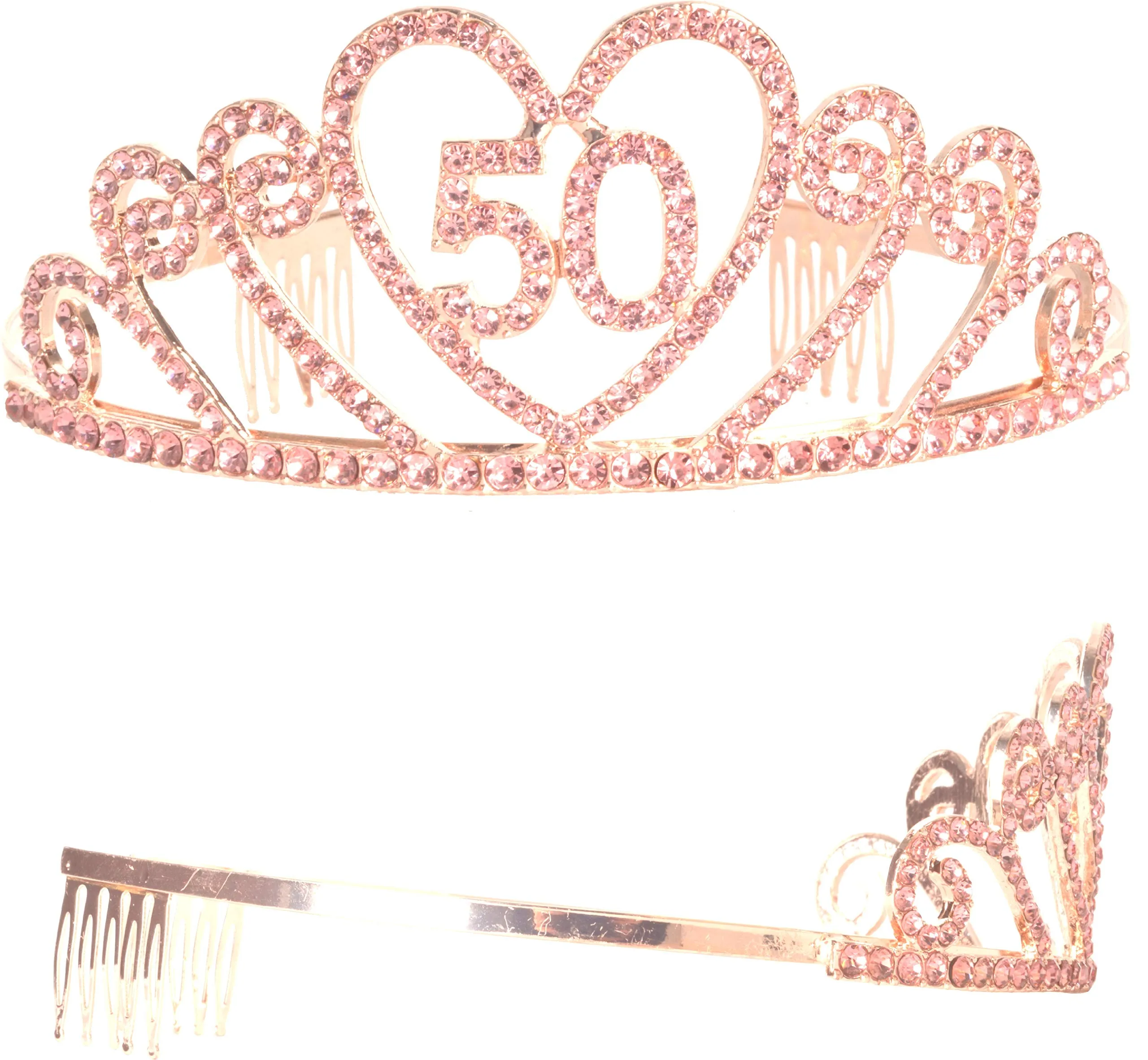 50th Birthday, 50th Birthday Gifts for Women, 50th Birthday Sash, 50th Birthday Crown