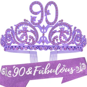 90th Birthday, 90th Birthday Decorations for Women, 90th Birthday Gift,90th Birthday