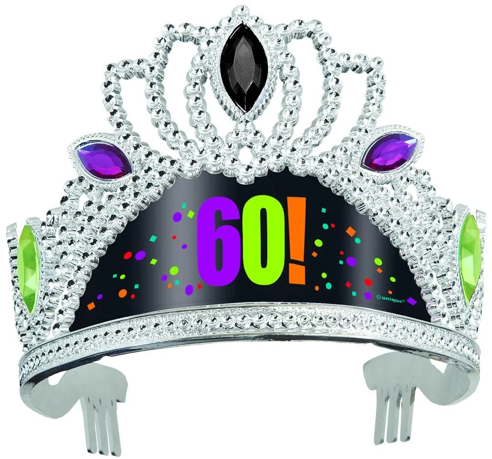 Age 60 Birthday Tiara