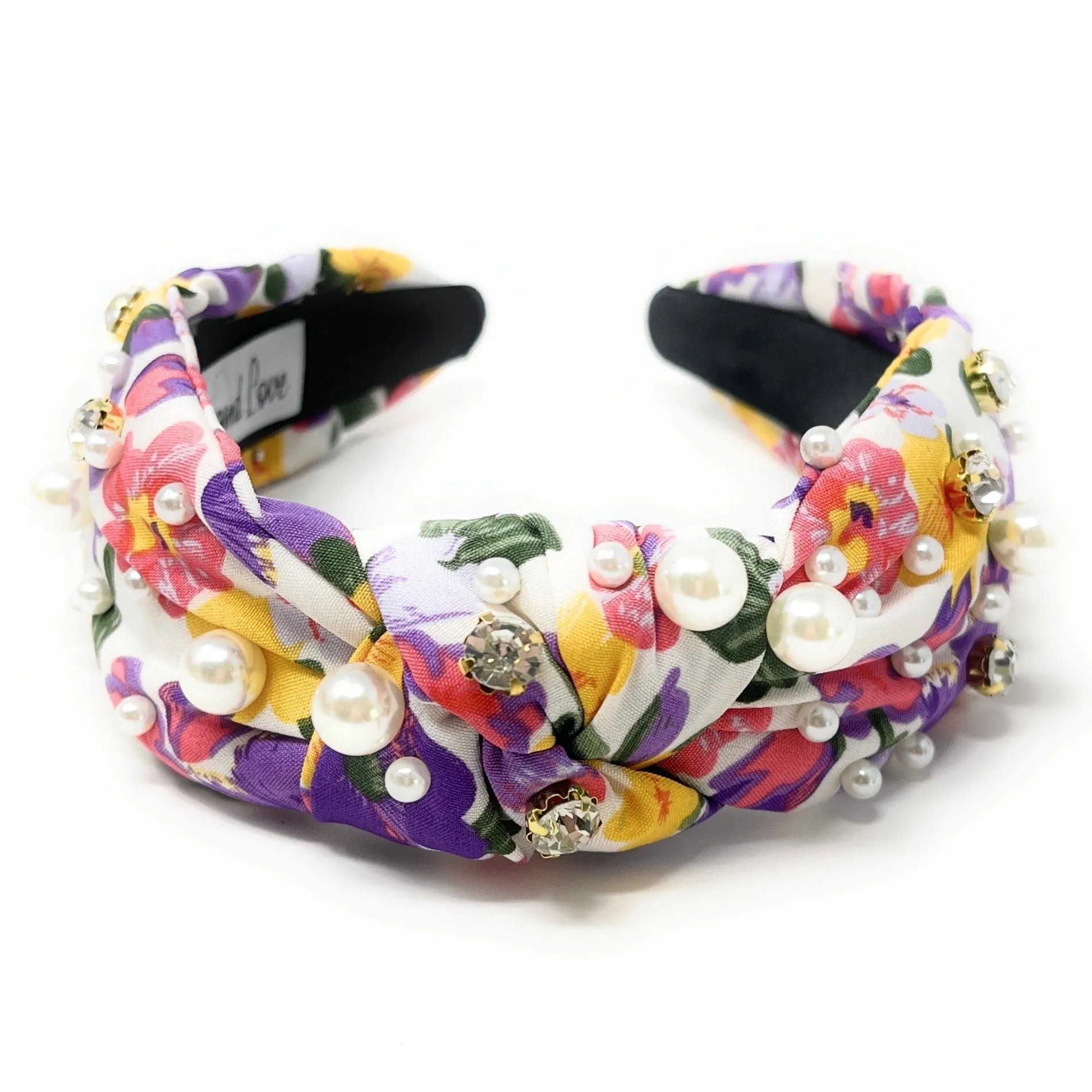 Amelia Knot Jeweled Headband