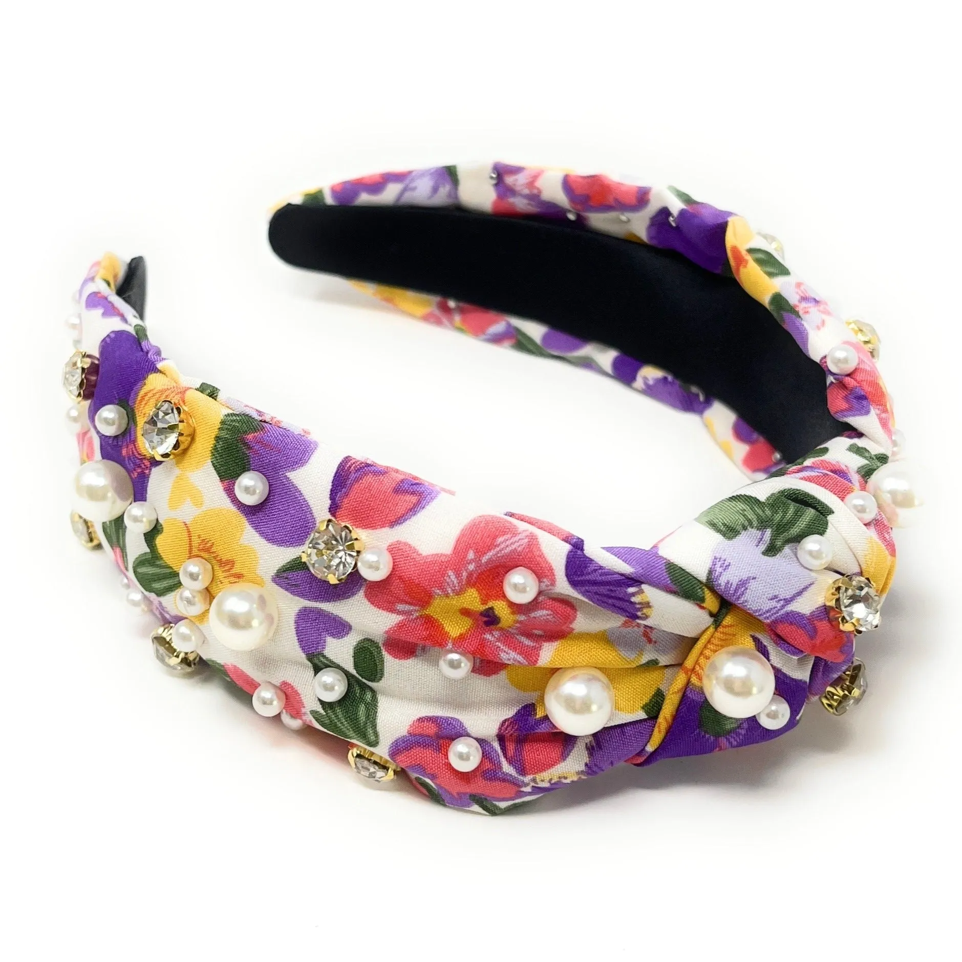 Amelia Knot Jeweled Headband