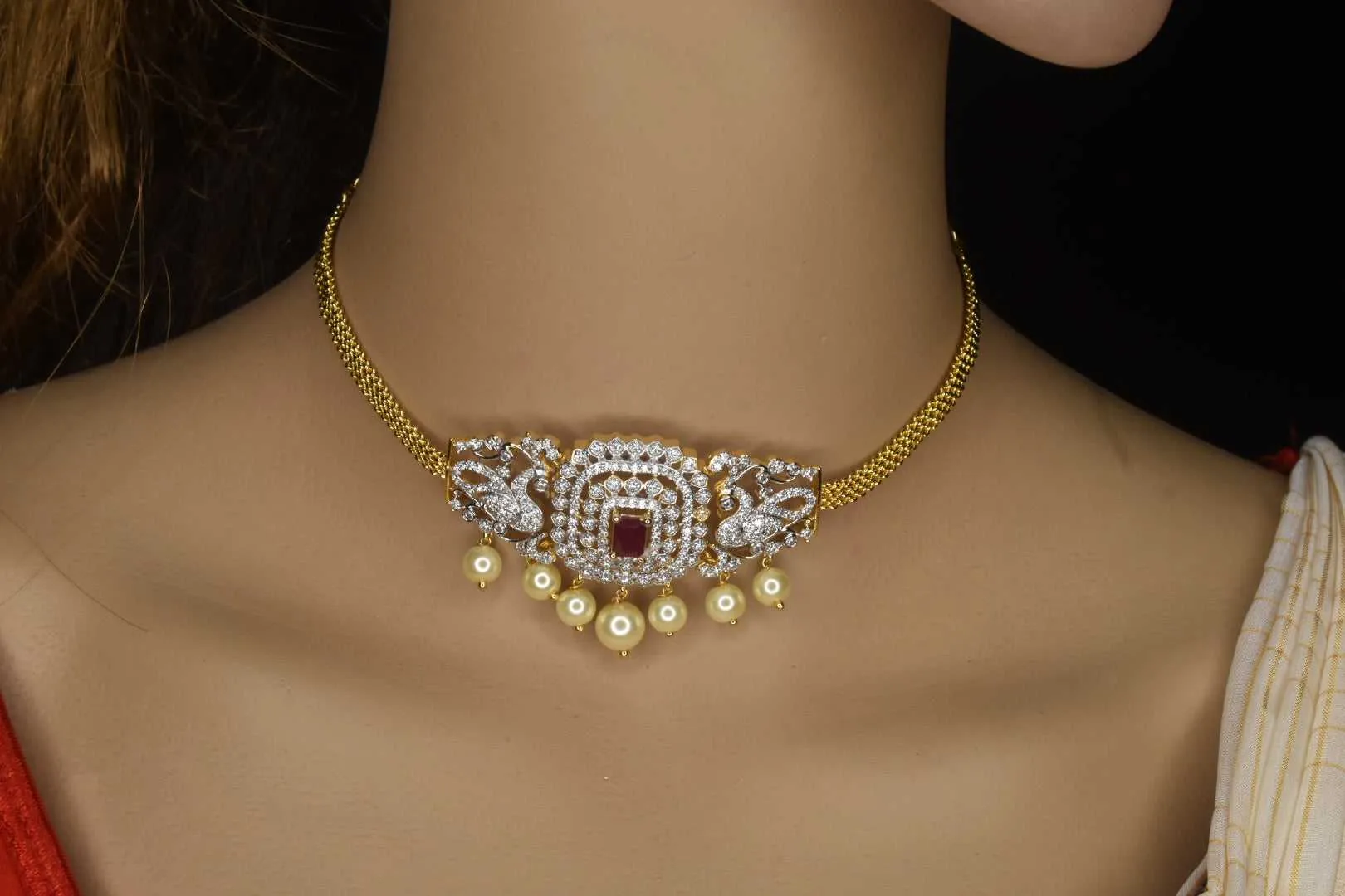 American Cz Diamonds Choker