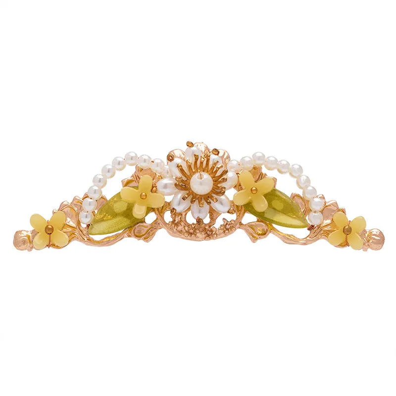 Ancient style hair crown Hanfu hairpin headdress osmanthus fairy simple hairpin top hairpin