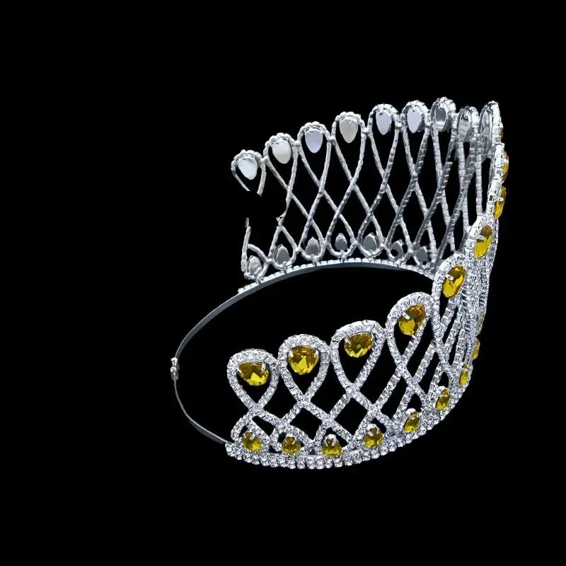 Austrian Rhinestones Crystal Pageant Crowns Tiara