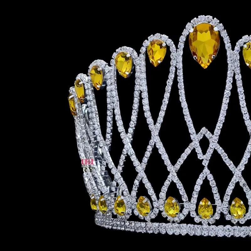 Austrian Rhinestones Crystal Pageant Crowns Tiara