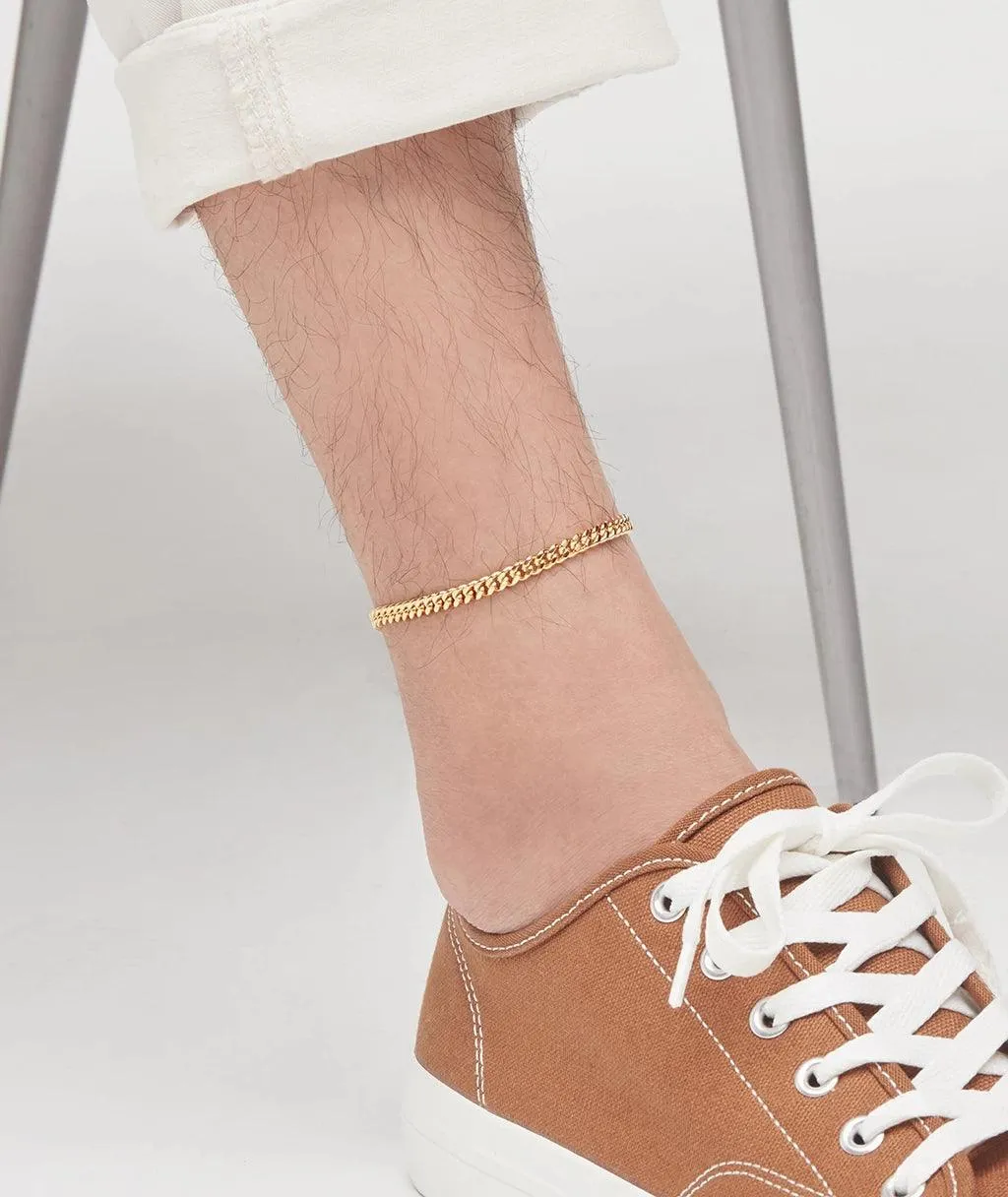 Baby Cuban Link Anklet