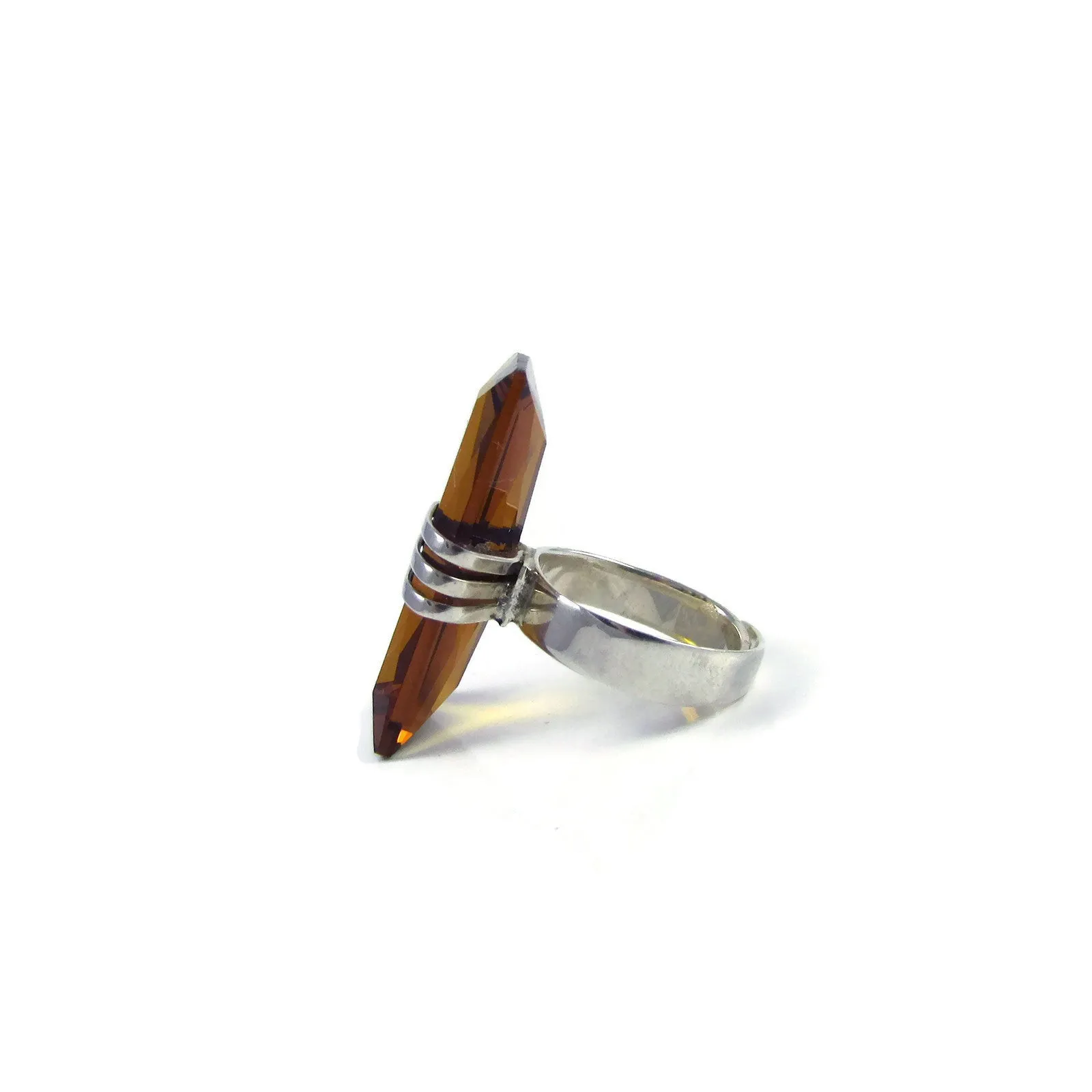 Baguette Cocktail Ring