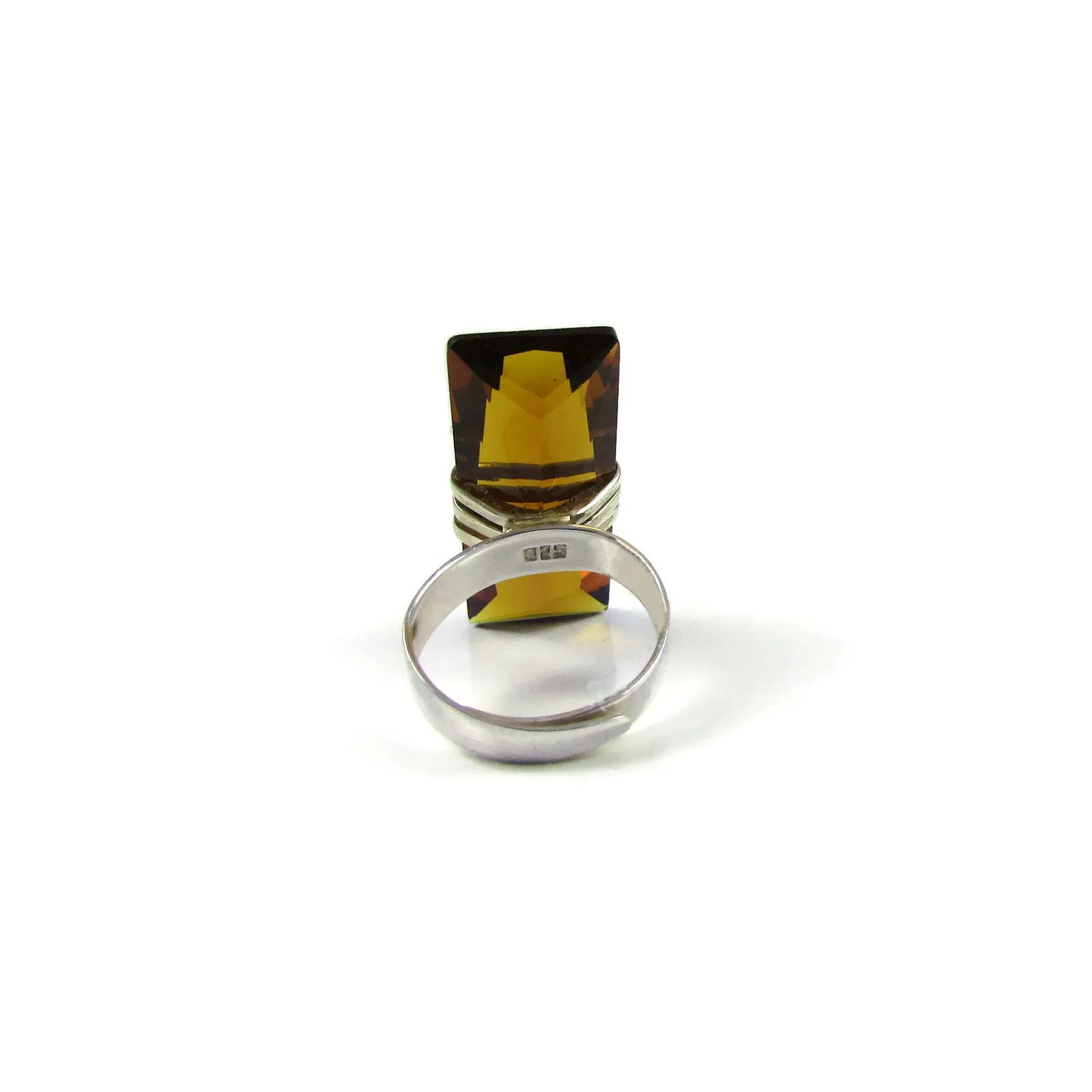 Baguette Cocktail Ring