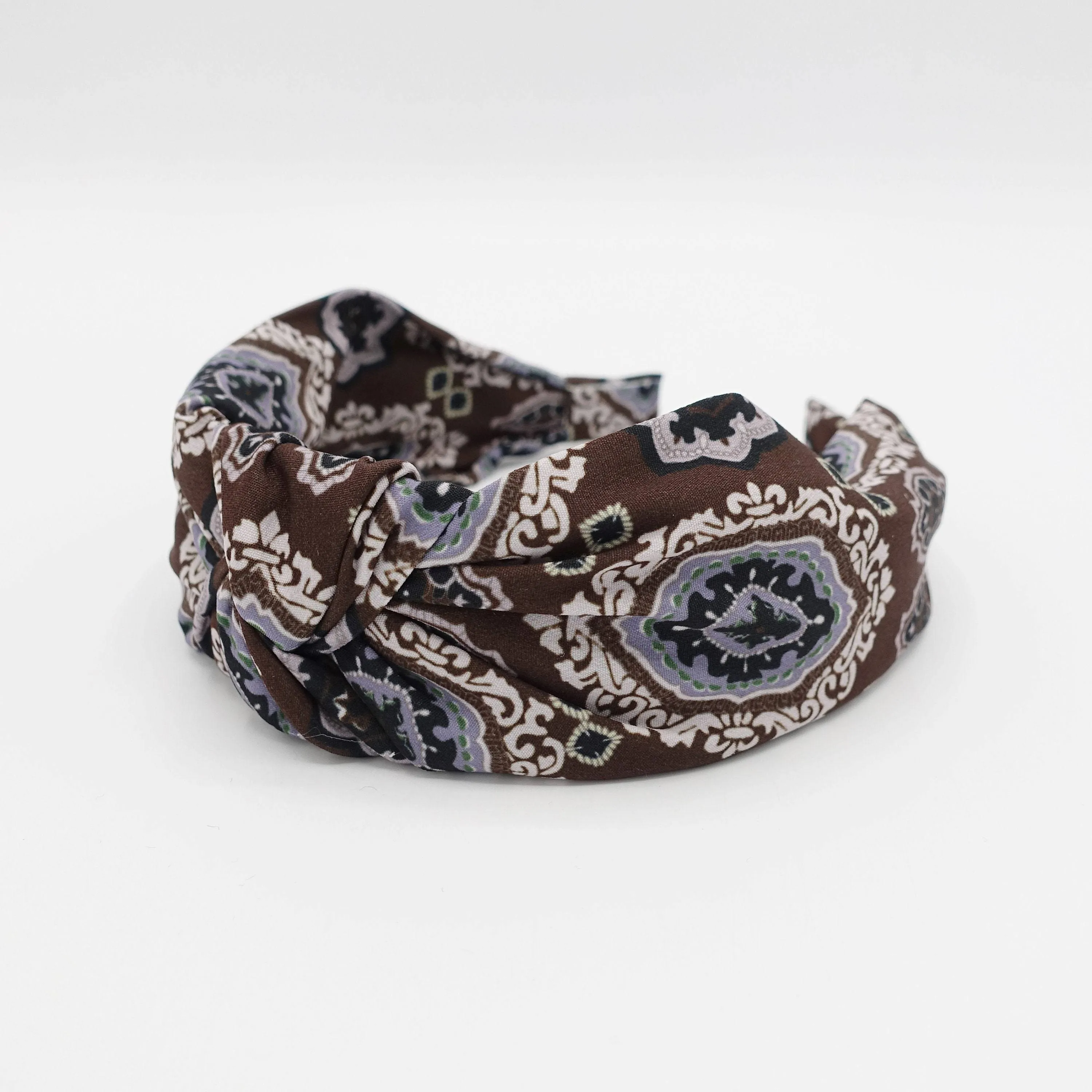 baroque knot headband Autumn hair accessory for women