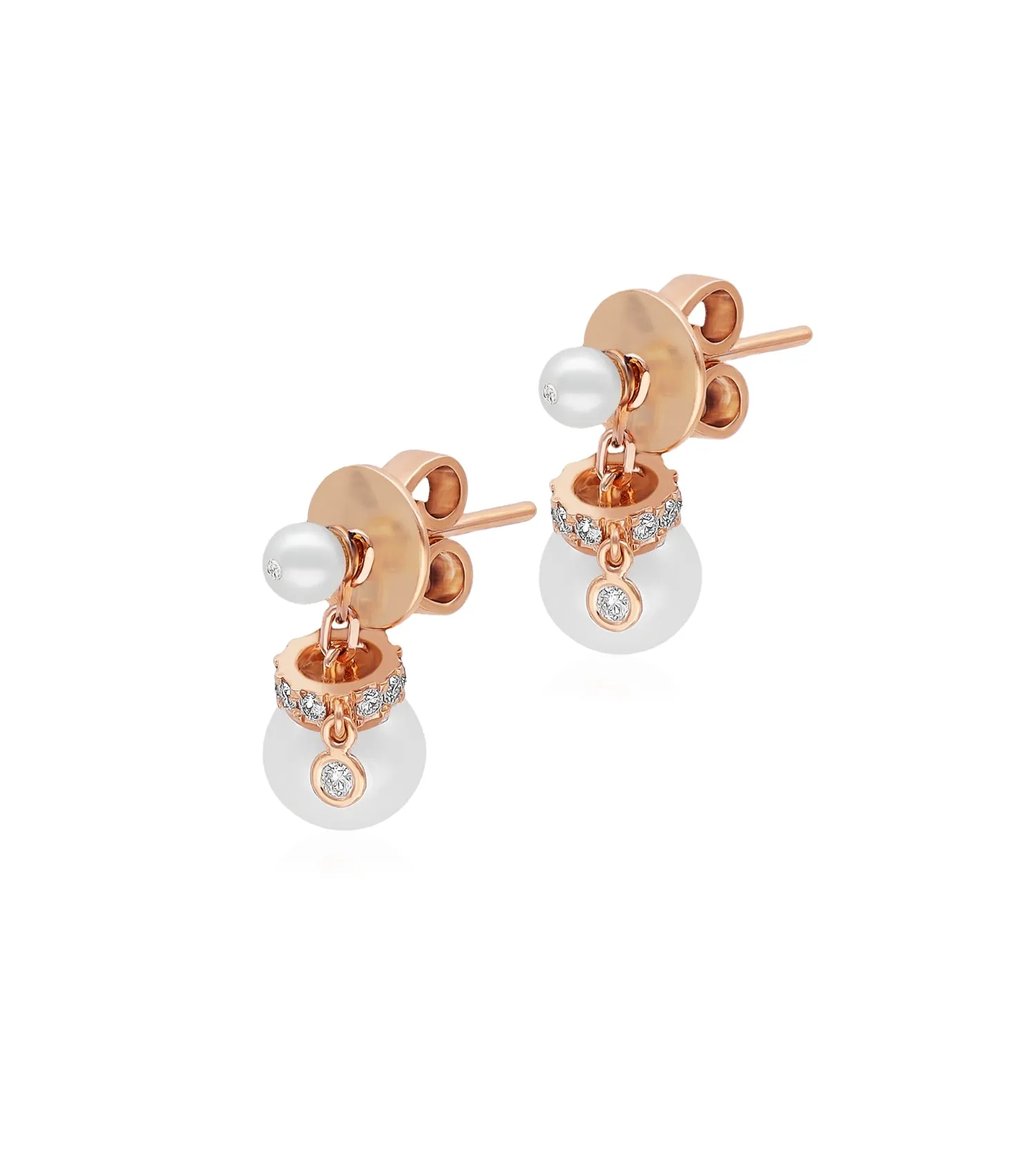 Bonbon pearl earrings