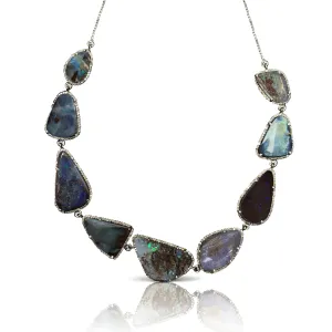 Boulder Opal Choker 2