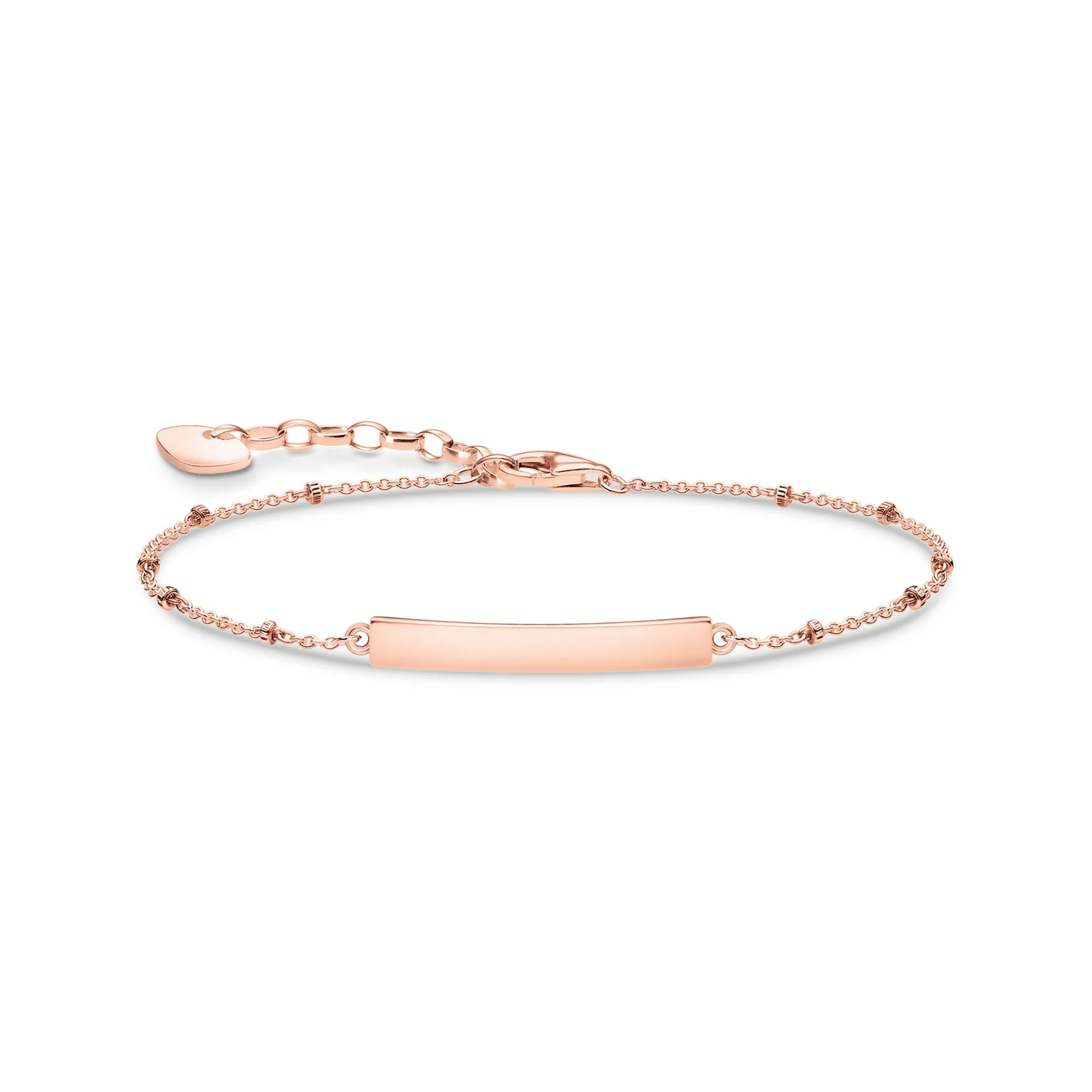 Bracelet classic dots rosegold