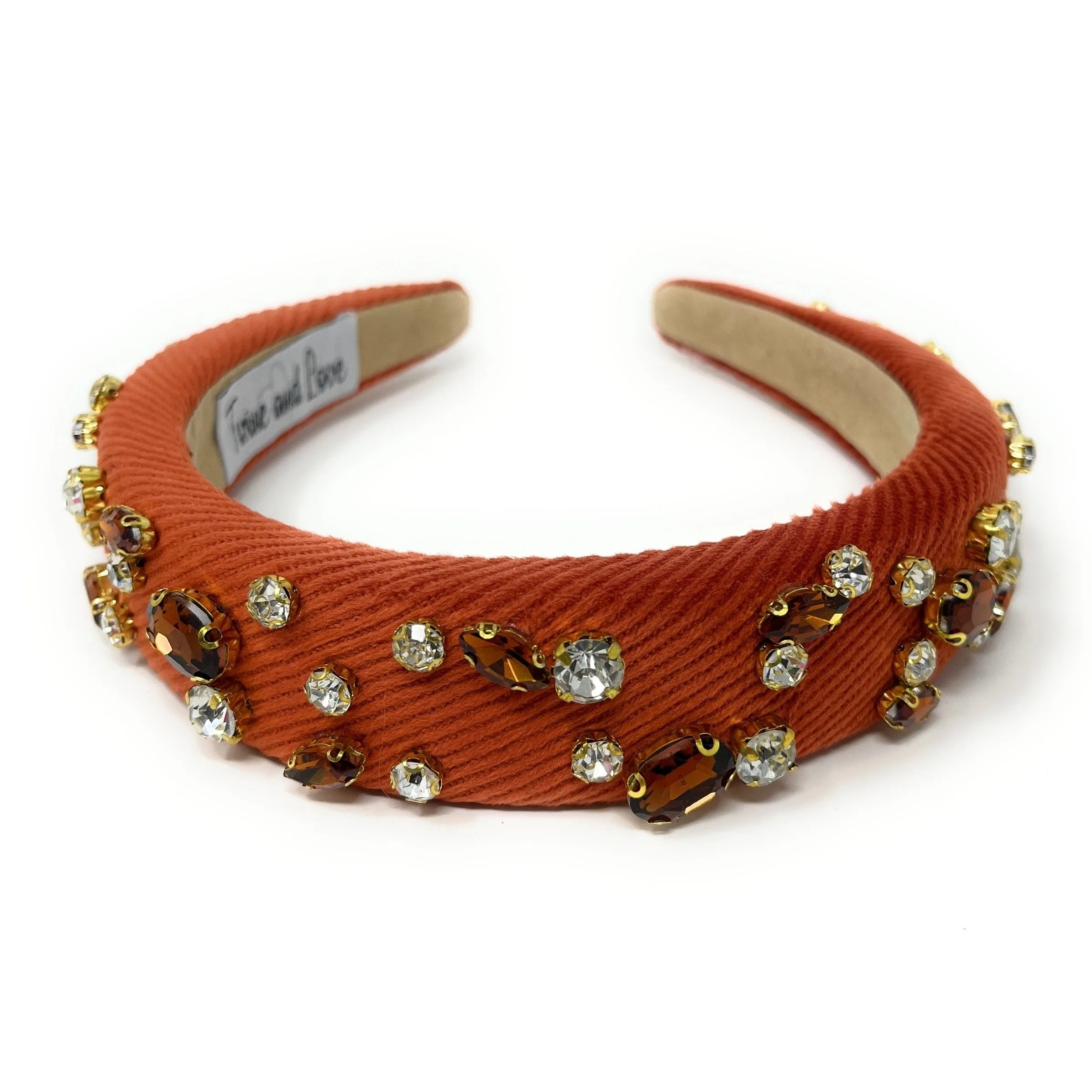 Chestnut Padded Baroque Headband