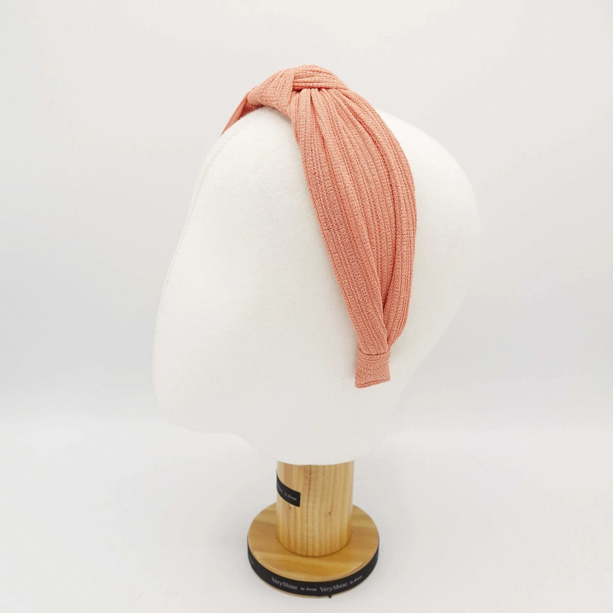 corrugated thin fabric headband knot hairband woman hair accessory