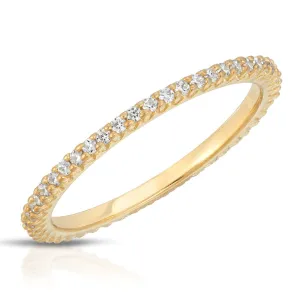 CZ Stackable Ring