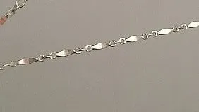 Dapped Anklet (Sterling Silver)