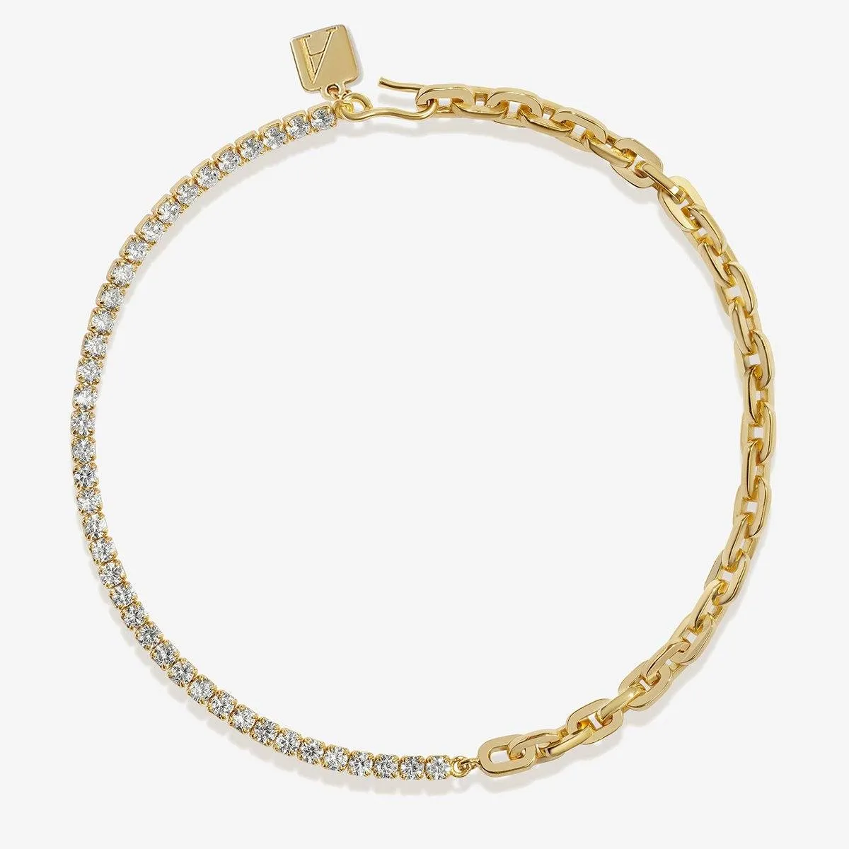 Deveyn crystal anklet