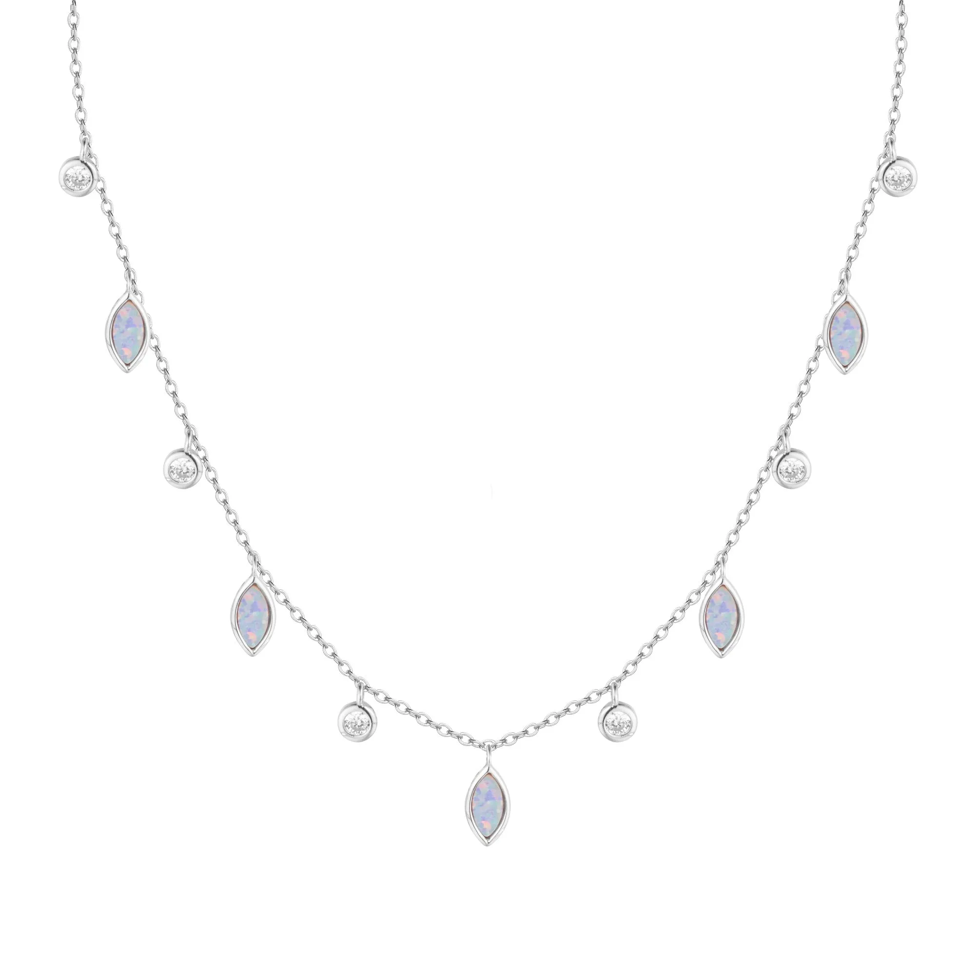 Drops of Spring Opal Necklace