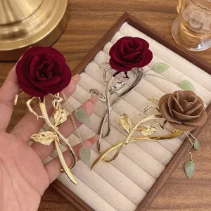 Elegant Rose Retro Hairpin