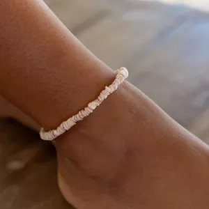 Enu Island Shell Anklet