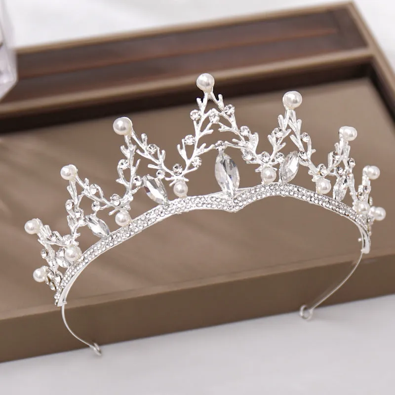 Fashion Crystal Diamond Bridal Wedding Hair Tiara