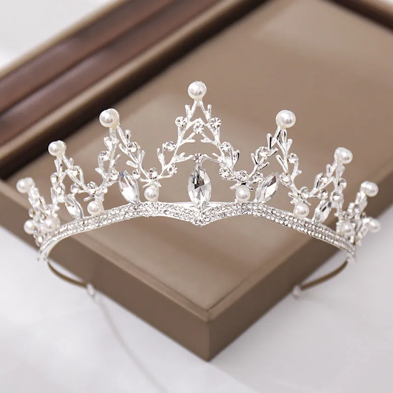 Fashion Crystal Diamond Bridal Wedding Hair Tiara