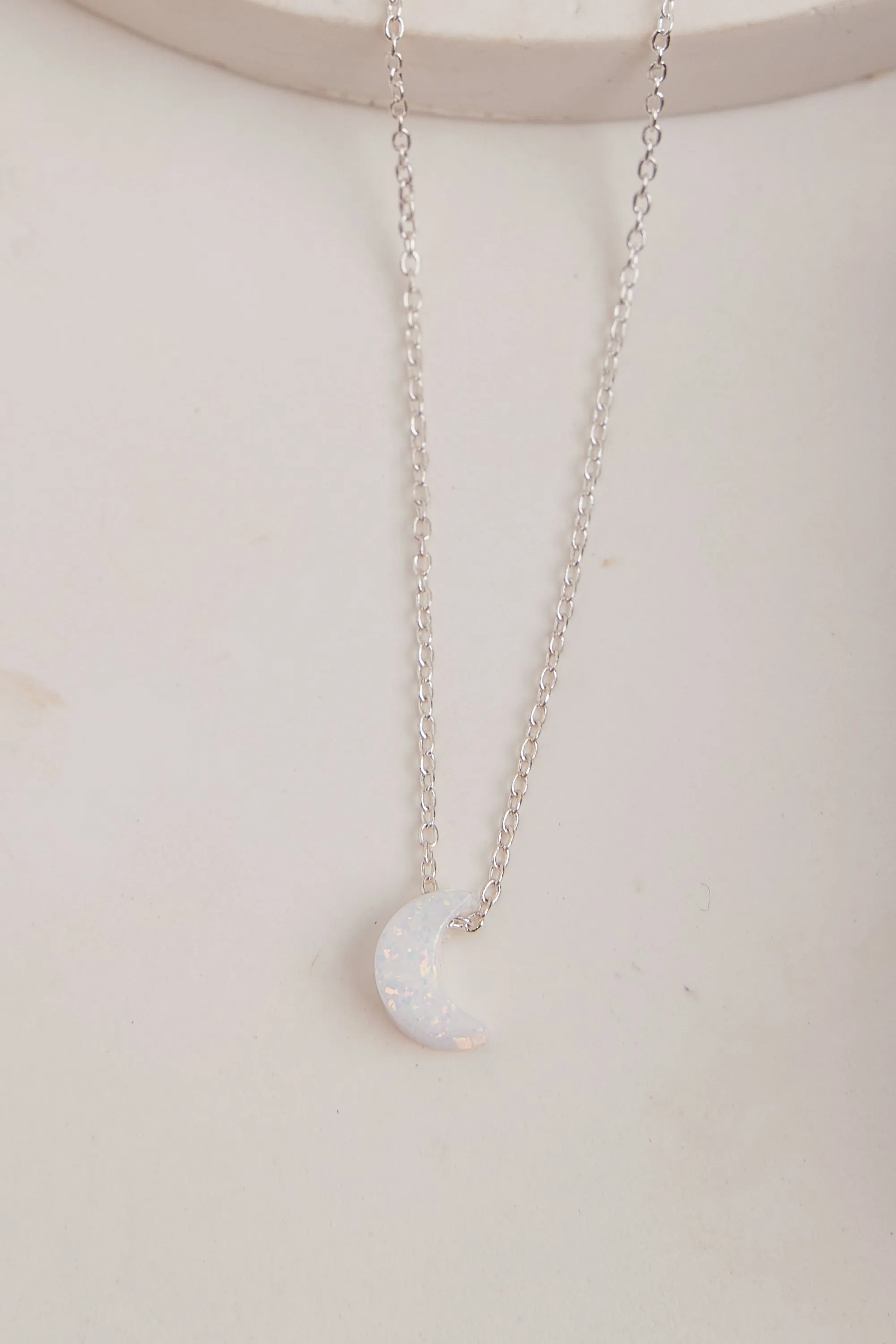 Fia necklace Silver