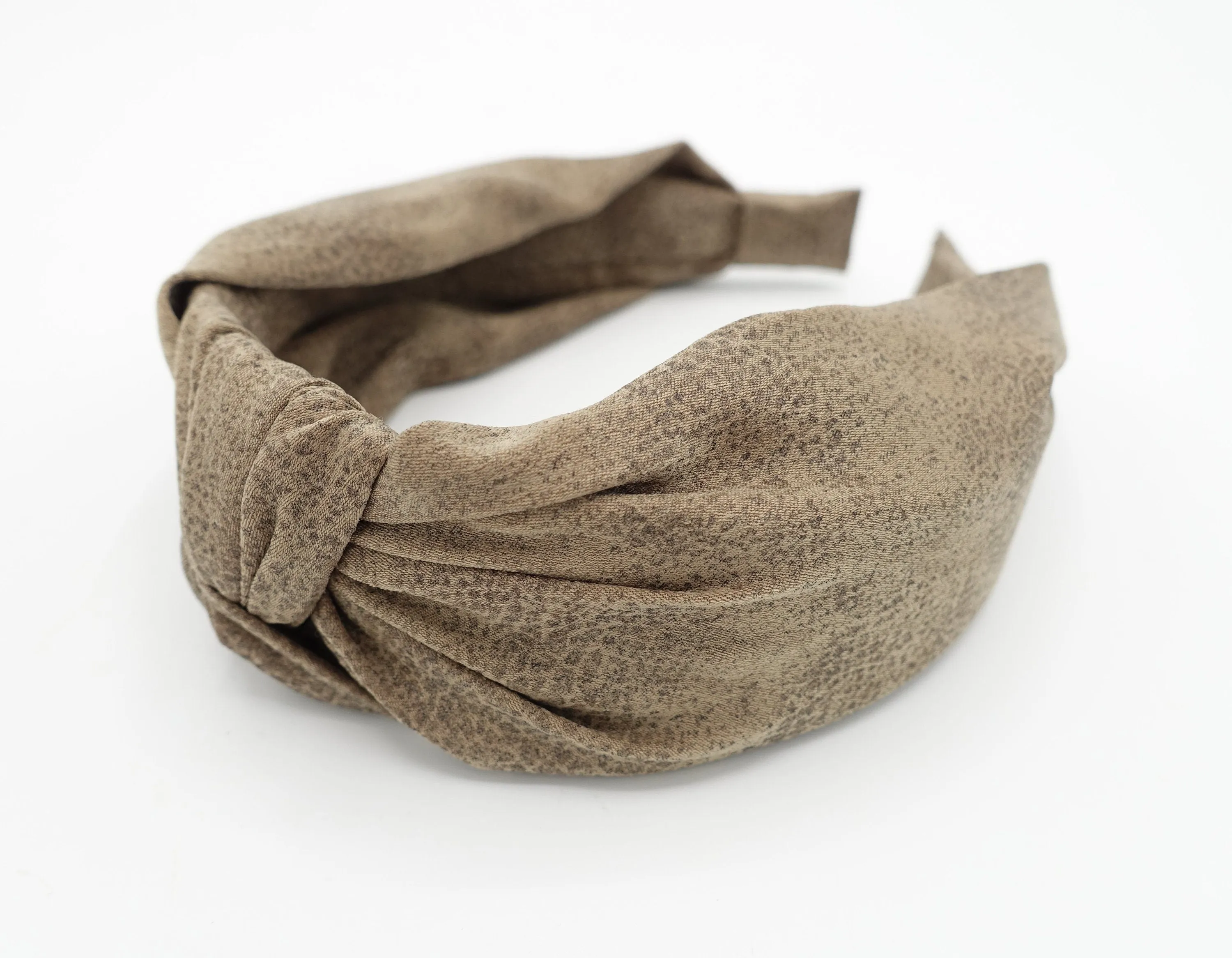 flat knot headband headband processed suede fabric  hairband women hair accessory