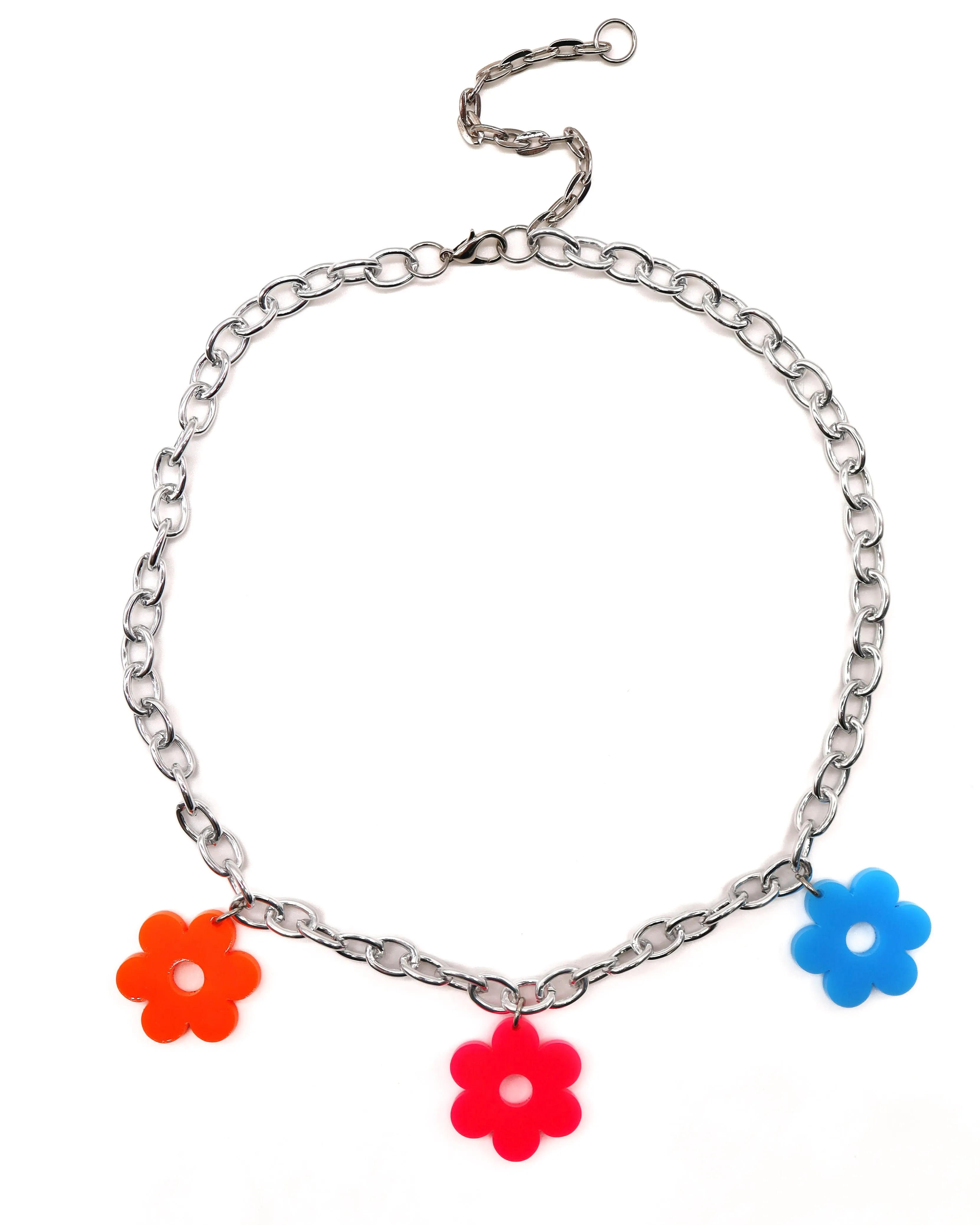 Flower Power Kandi Choker Necklace