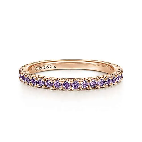 Gabriel & Co. Birthstone Stackable Rings