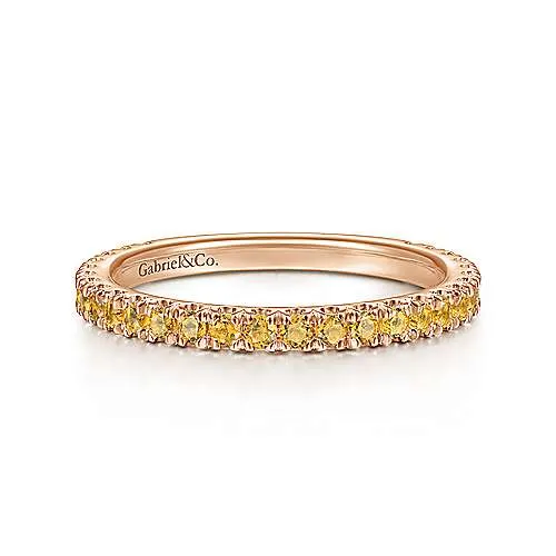 Gabriel & Co. Birthstone Stackable Rings