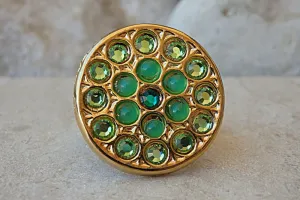 Green Rebeka Ring