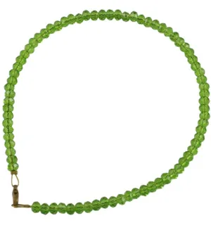 Karatcart Aanvi Green Trendy Crystal Anklet