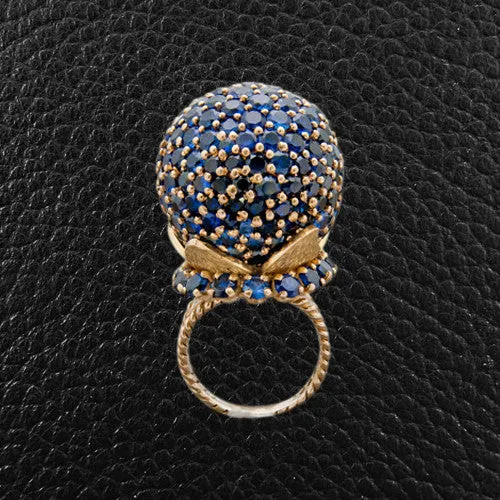 Multi-Sapphire Estate Ring