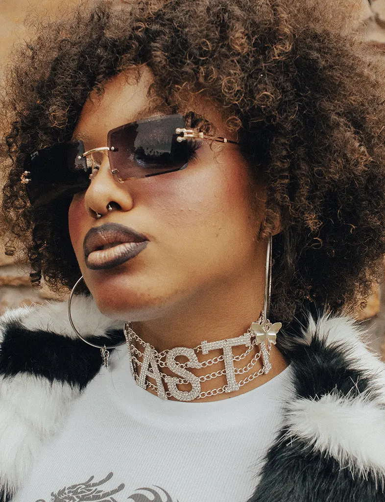 NASTY DIAMONTE CHOKER