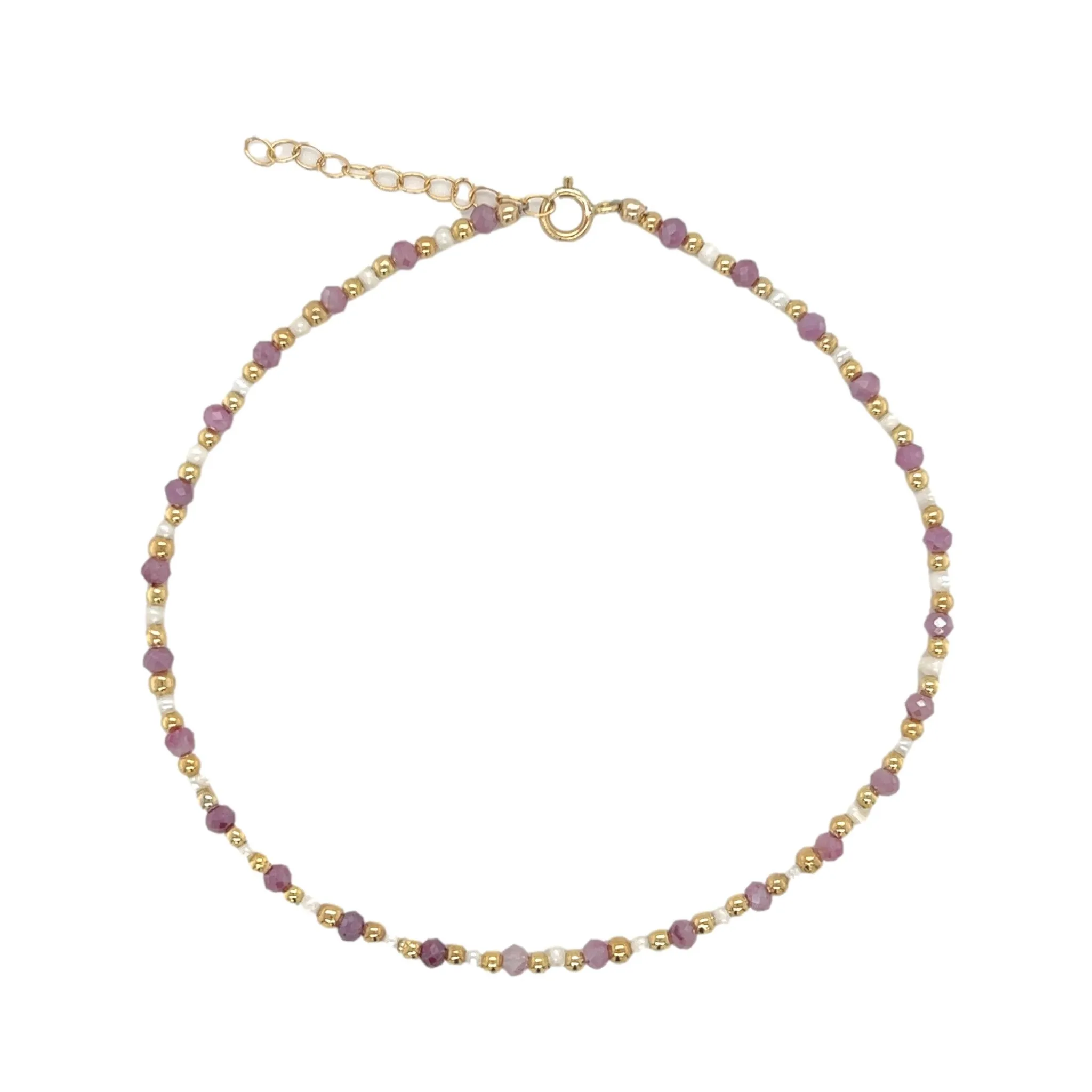 Natural Stones Anklet