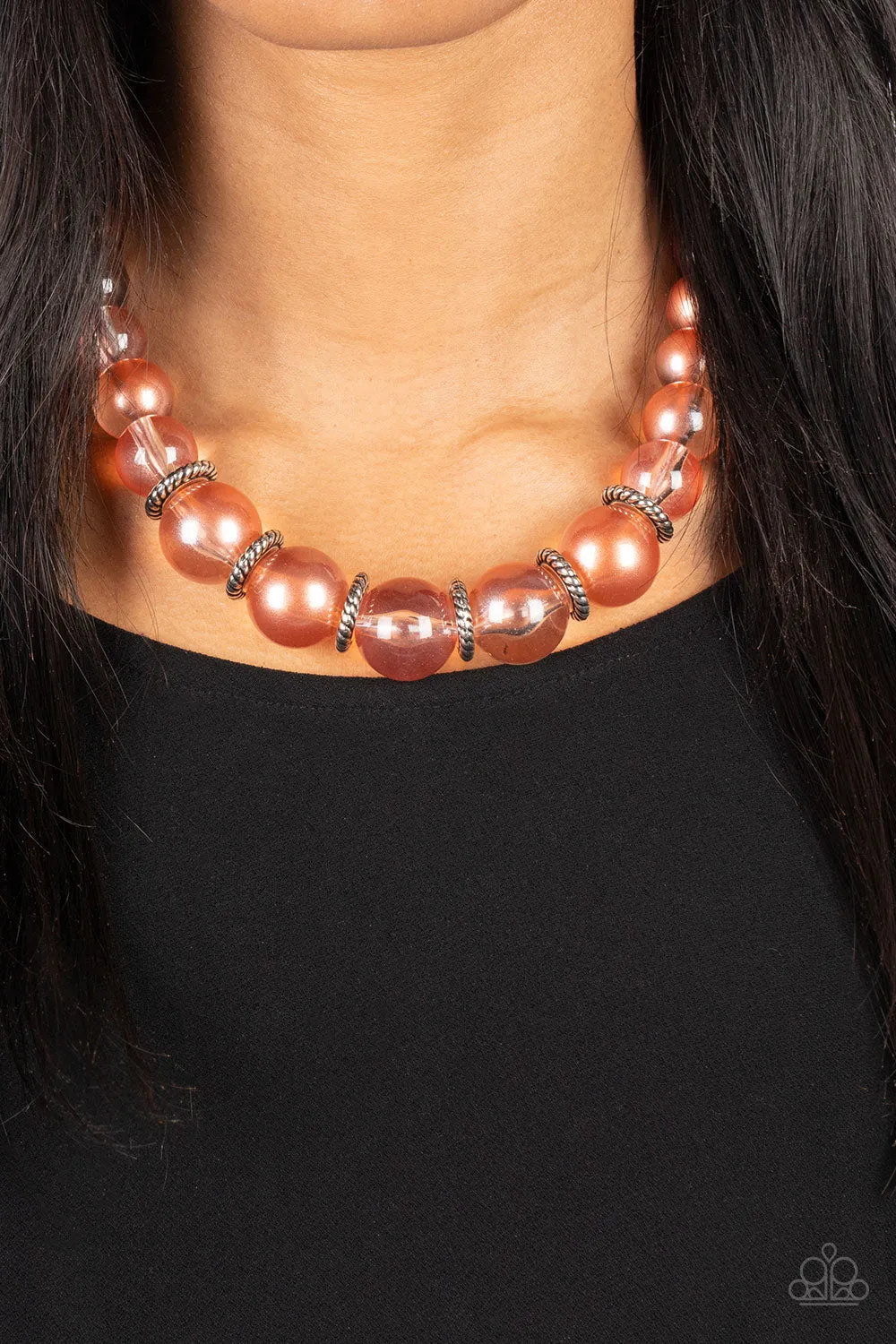 Necklace Marina Mirage - Orange N2132