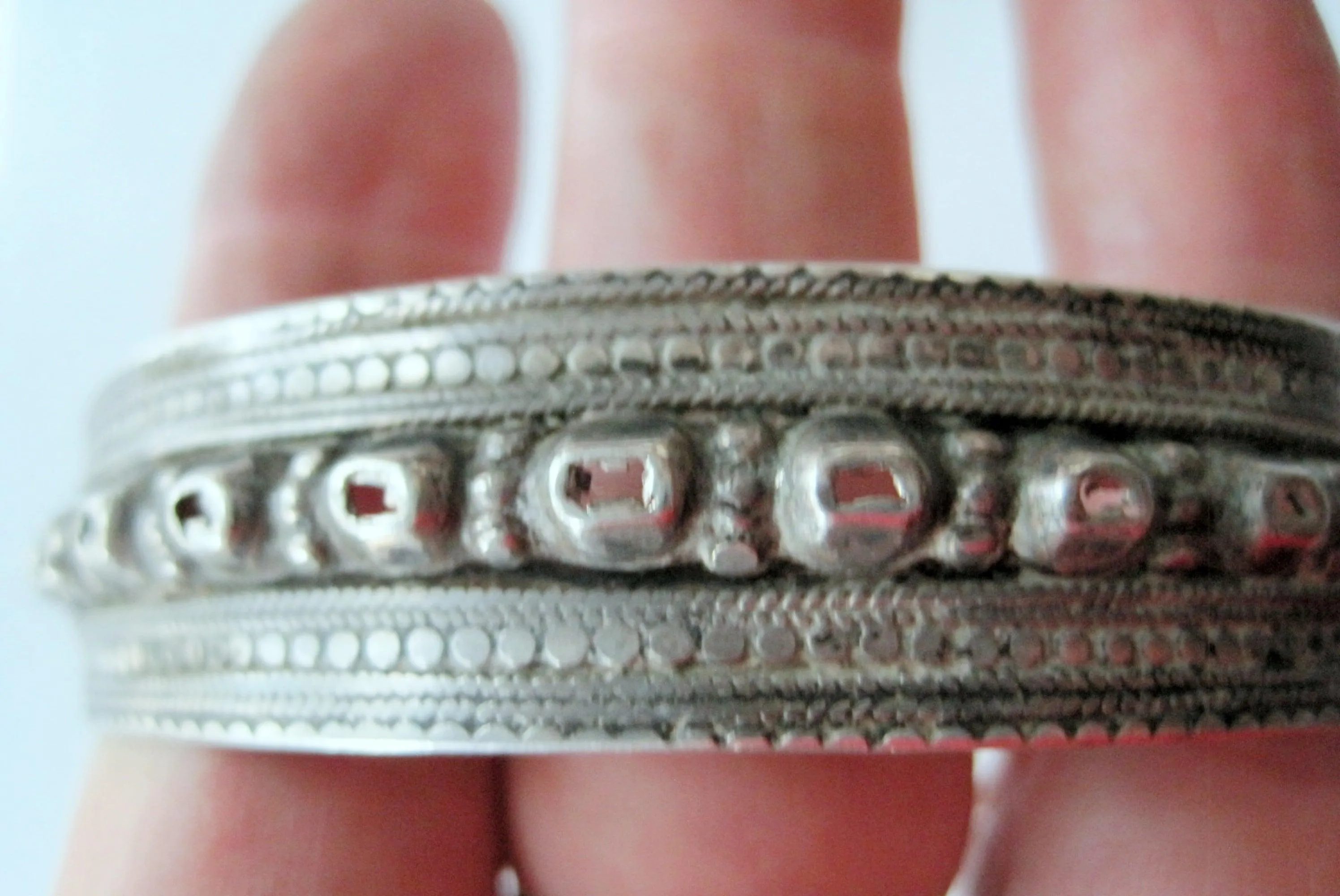 Old Balkan Chickpea Bracelet from the Late Ottoman Era