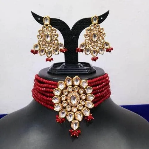 Onex Kundan Choker Necklace Set