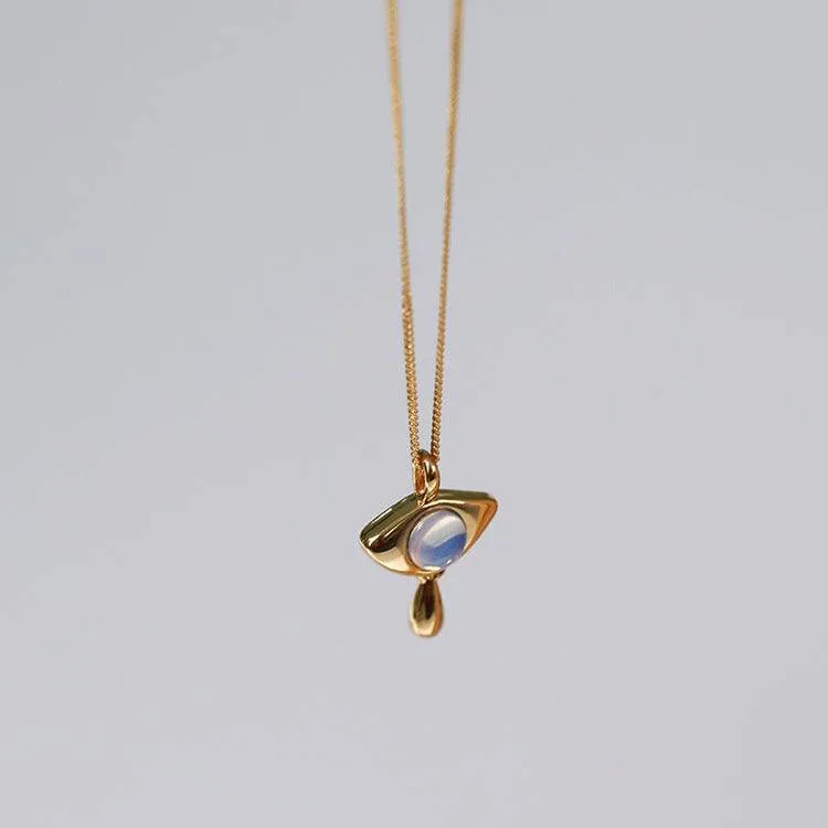 Opal Gold Chain Necklace (US)