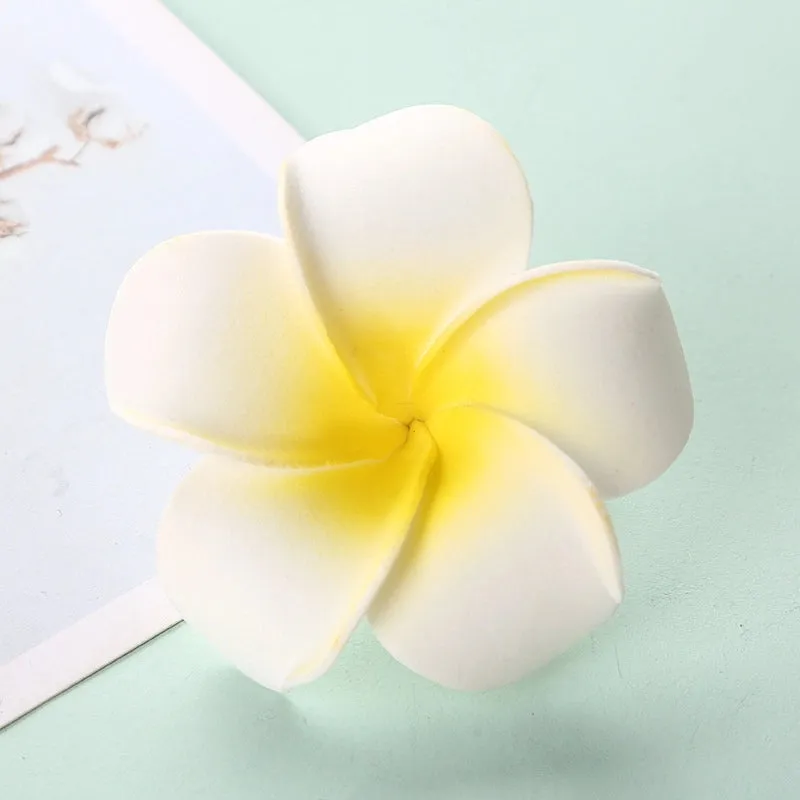 Plumeria Flower Hairpin Wholesale Dai Dress Travel Seaside Holiday Plumeria Flower Hairpin Flower Side Clip Hairpin Headdress