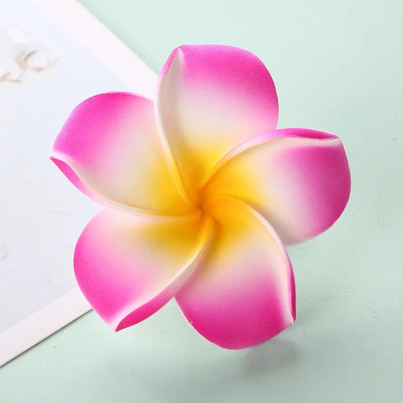 Plumeria Flower Hairpin Wholesale Dai Dress Travel Seaside Holiday Plumeria Flower Hairpin Flower Side Clip Hairpin Headdress