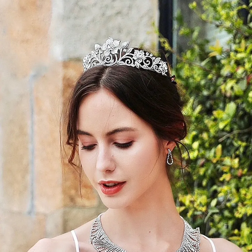 "Kiera" - Wedding Crystal Tiara