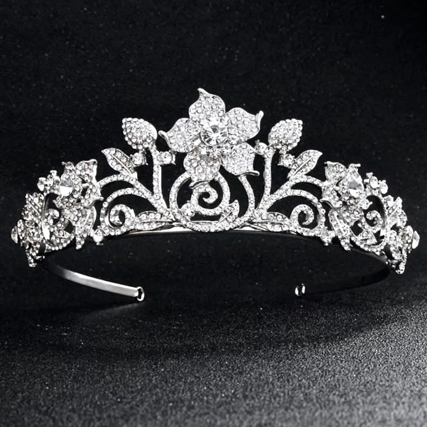 "Kiera" - Wedding Crystal Tiara