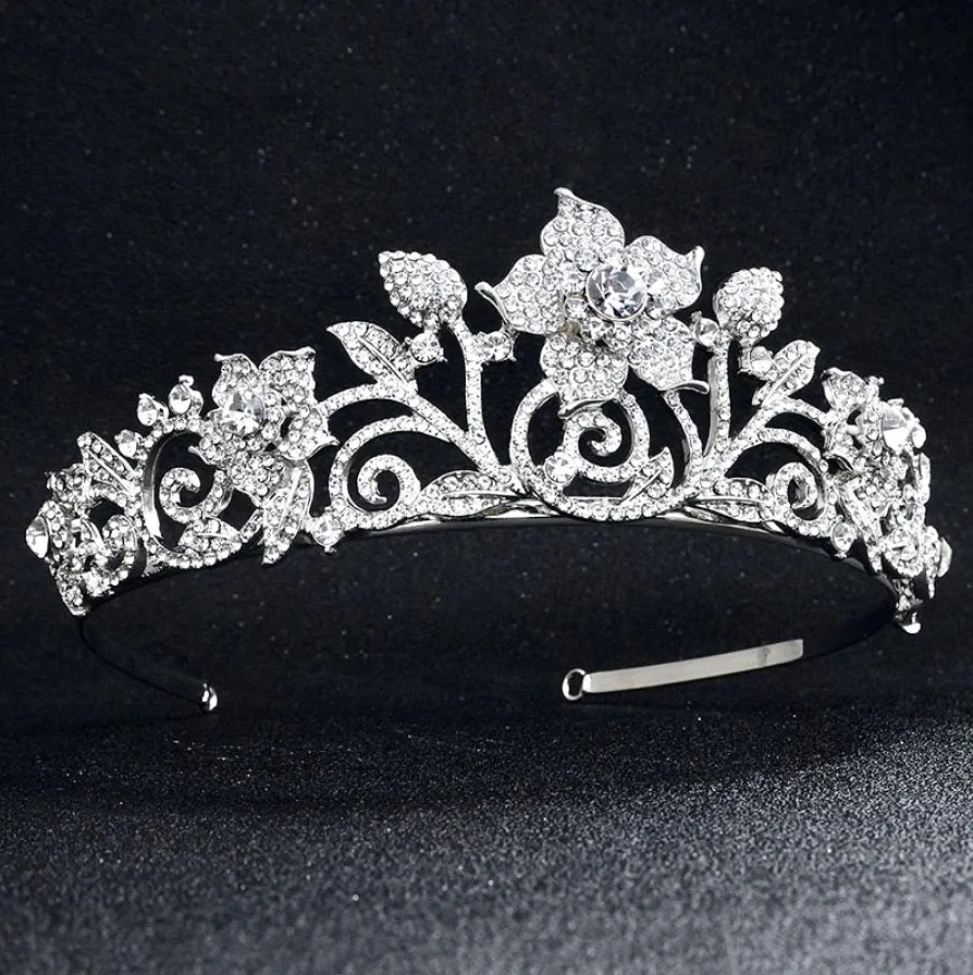 "Kiera" - Wedding Crystal Tiara