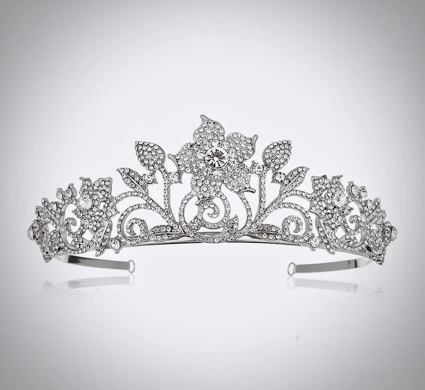 "Kiera" - Wedding Crystal Tiara