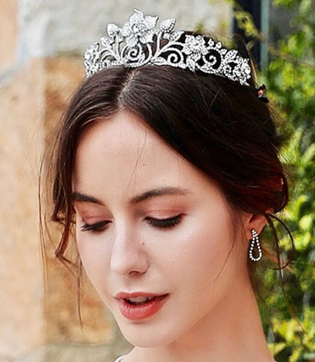 "Kiera" - Wedding Crystal Tiara