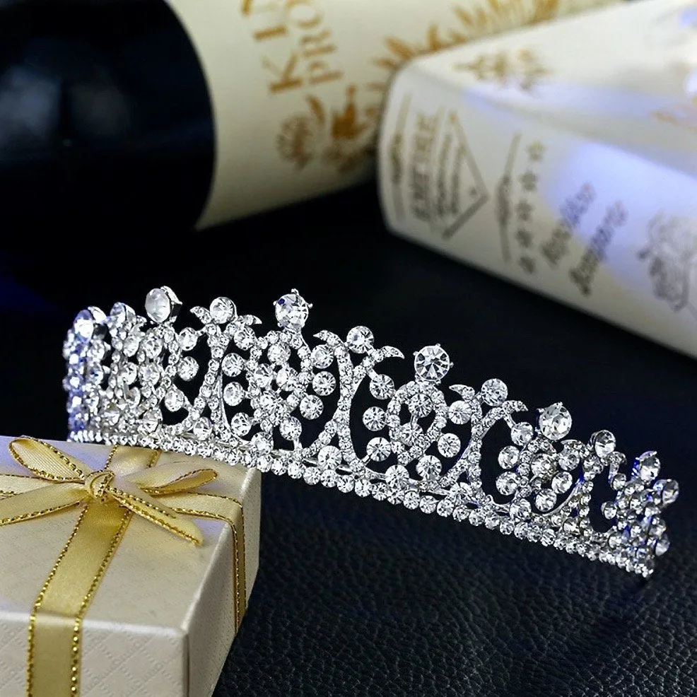 "Leanne" - Wedding Cubic Zirconia Tiara