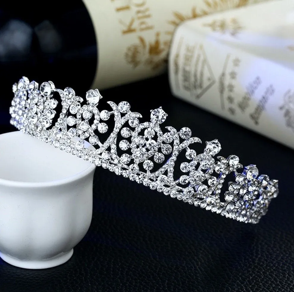 "Leanne" - Wedding Cubic Zirconia Tiara